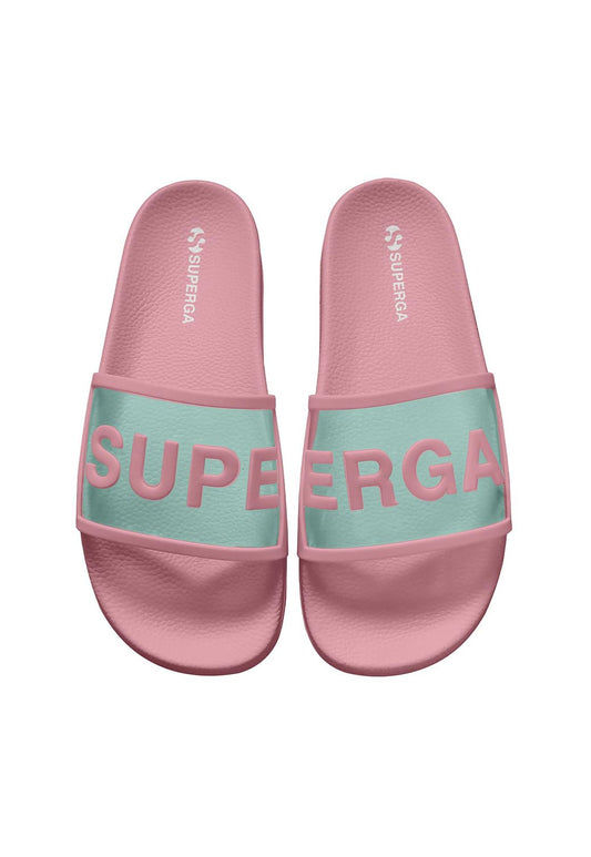 Rosy Brown כפכפי סלייד לנשים SUPERGA