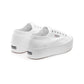 Light Gray PLATFORM סניקרס לנשים SUPERGA
