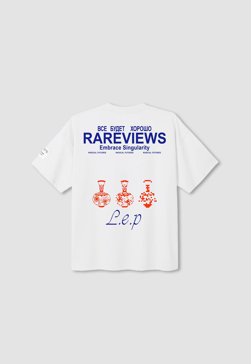 Lavender טי שירט קצרה Rareviews LAZY EYE PPL