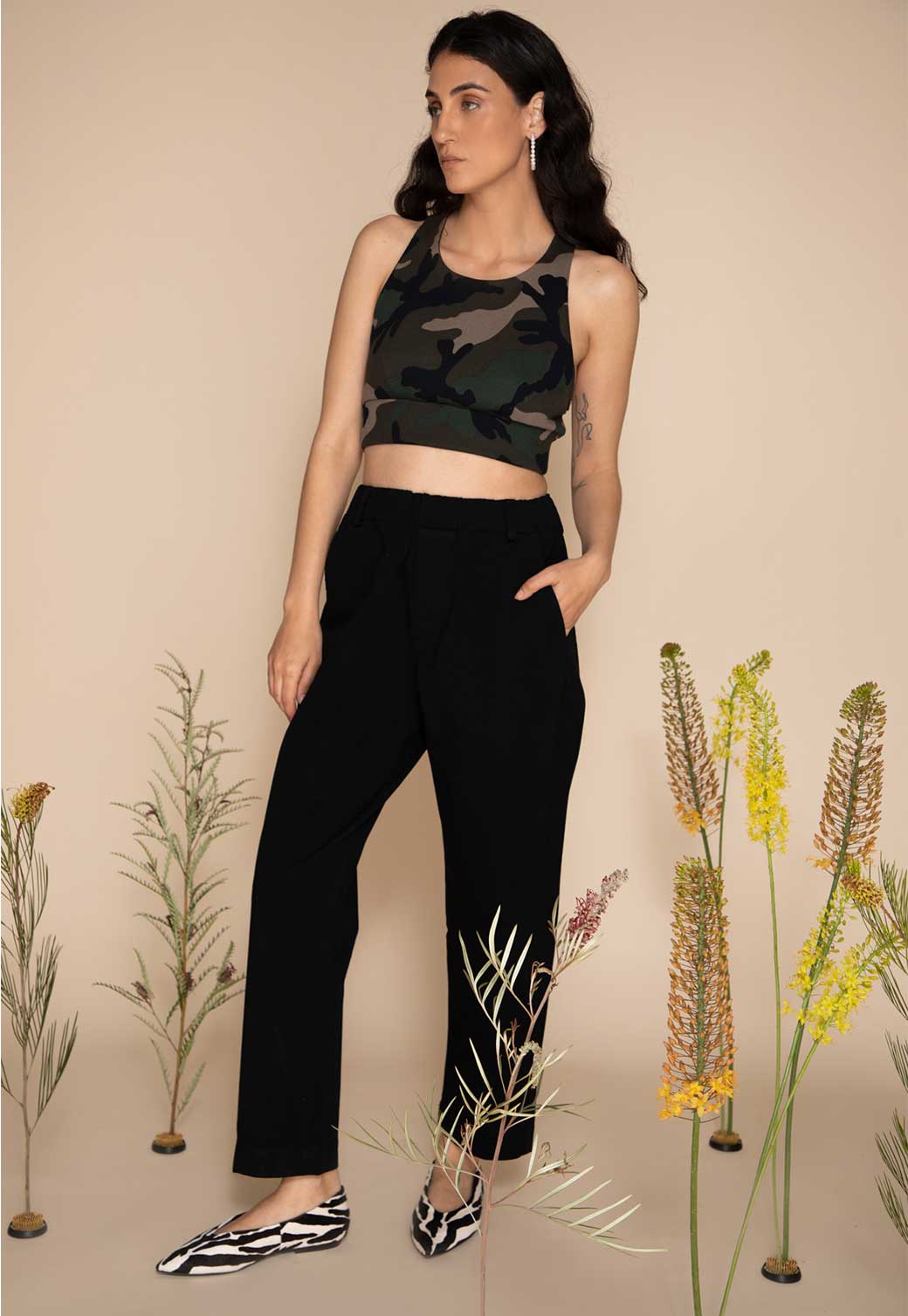 Tan מכנסיים ארוכים יוניסקס Grizzly FOREST