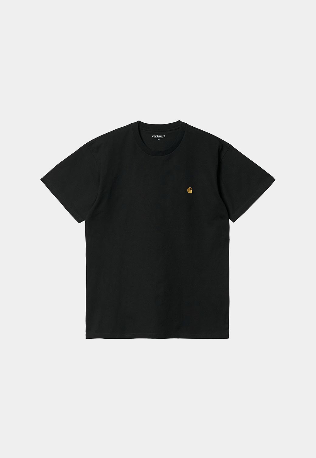 Black טי שירט קצרה לגברים S/S Chase CARHARTT WIP