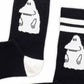 Black זוג גרביים לגברים MOOMIN BY NORDICBUDDIES