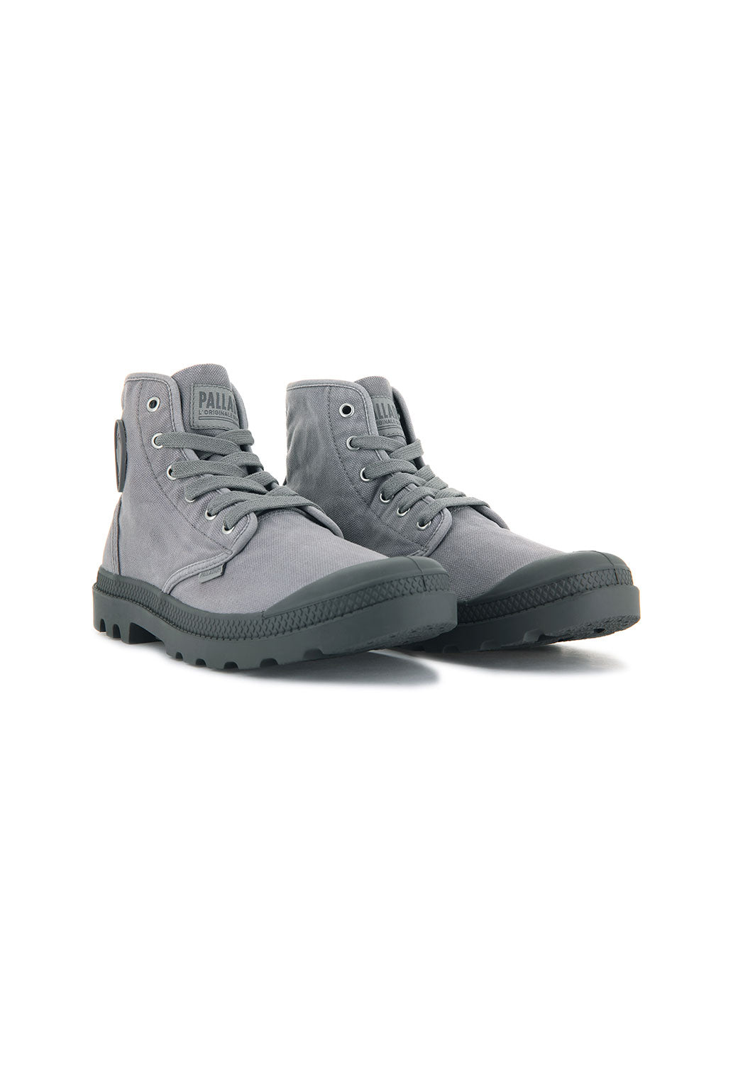 Dim Gray נעלי קנבס גבוהות לגברים Pampa PALLADIUM