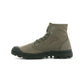 Dark Olive Green נעלי קנבס גבוהות לגברים Pampa PALLADIUM