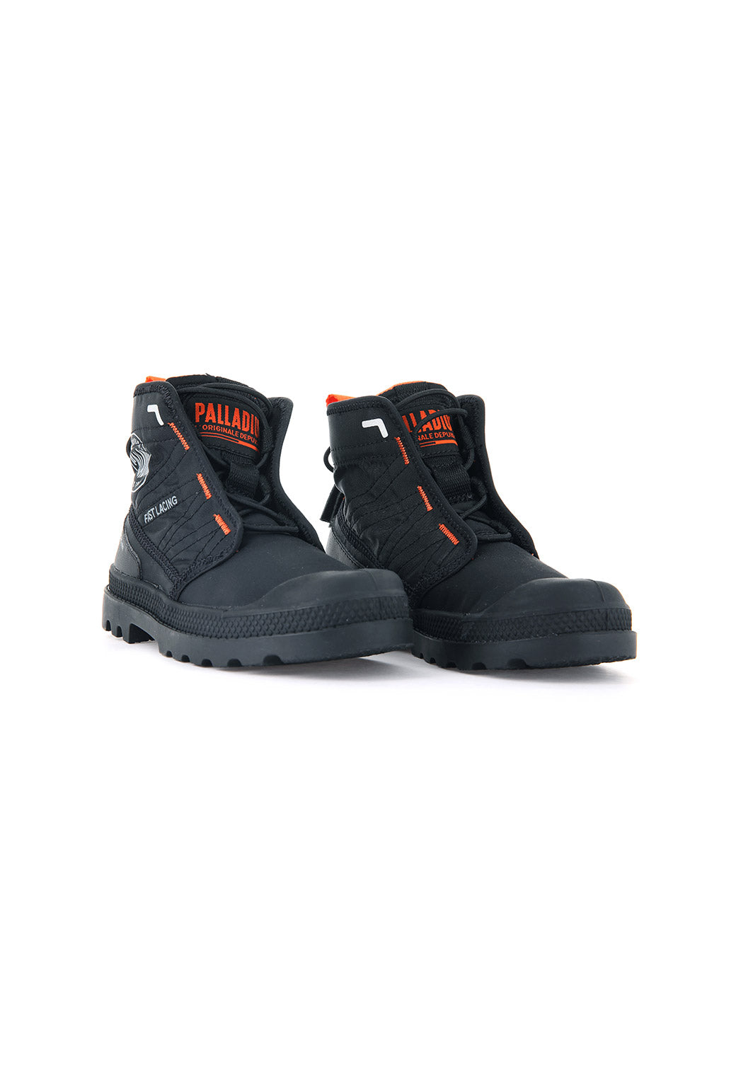 Dark Slate Gray נעלי קנבס גבוהות לילדים Pampa | 28-35 PALLADIUM