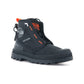 Dark Slate Gray נעלי קנבס גבוהות לילדים Pampa | 28-35 PALLADIUM