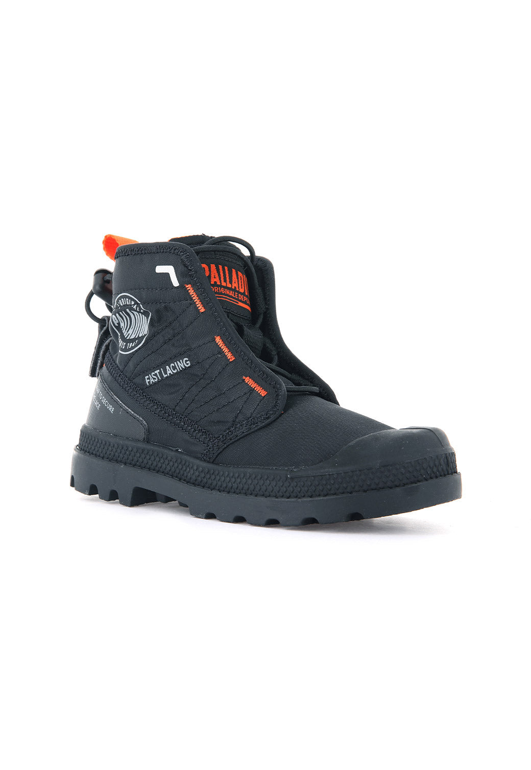 Dark Slate Gray נעלי קנבס גבוהות לילדים Pampa | 28-35 PALLADIUM