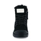 Black מגפיים עם פרווה לנשים Pampa HI Zip PALLADIUM