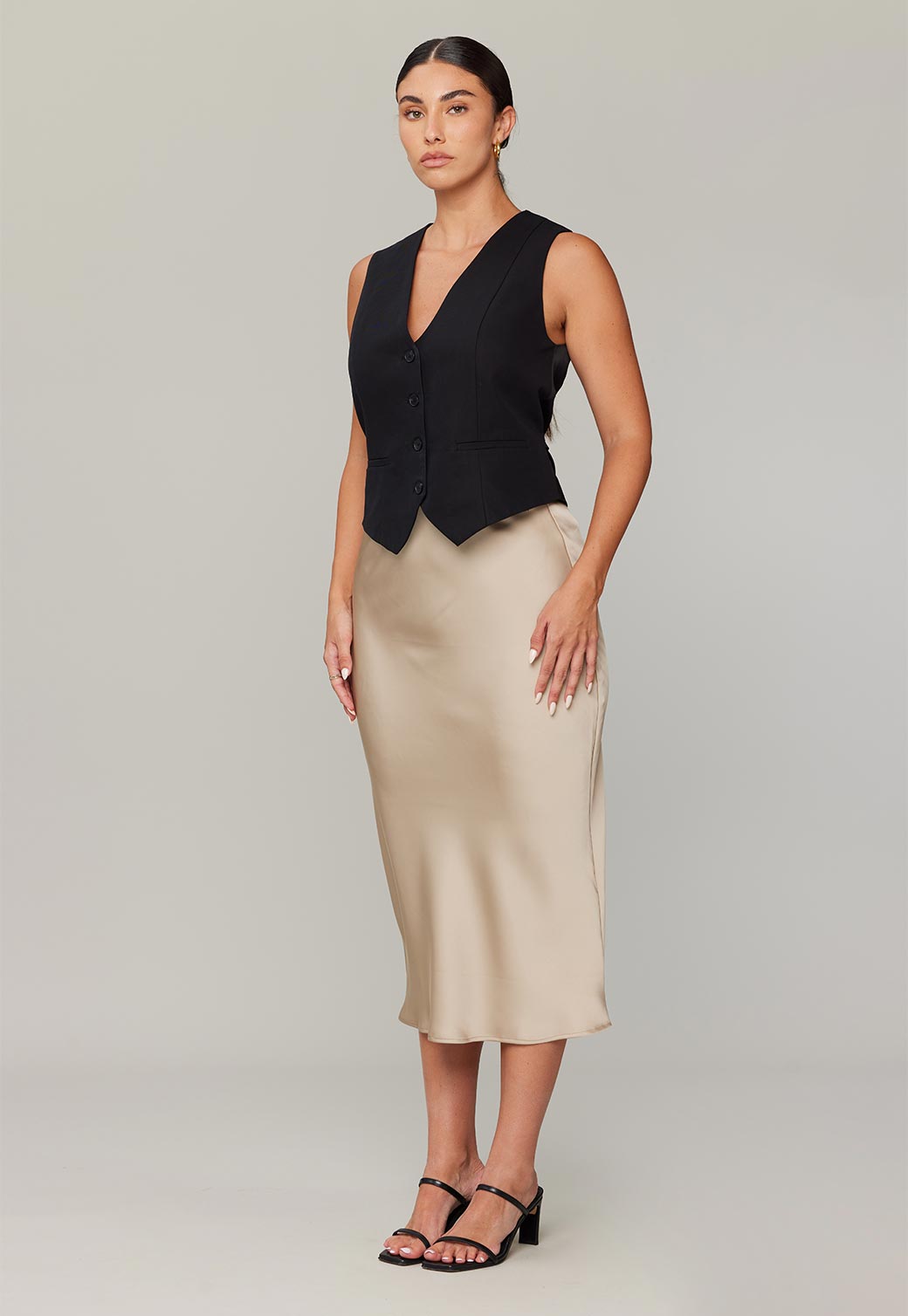 ZOHARA MIDI SKIRT חצאית מידי