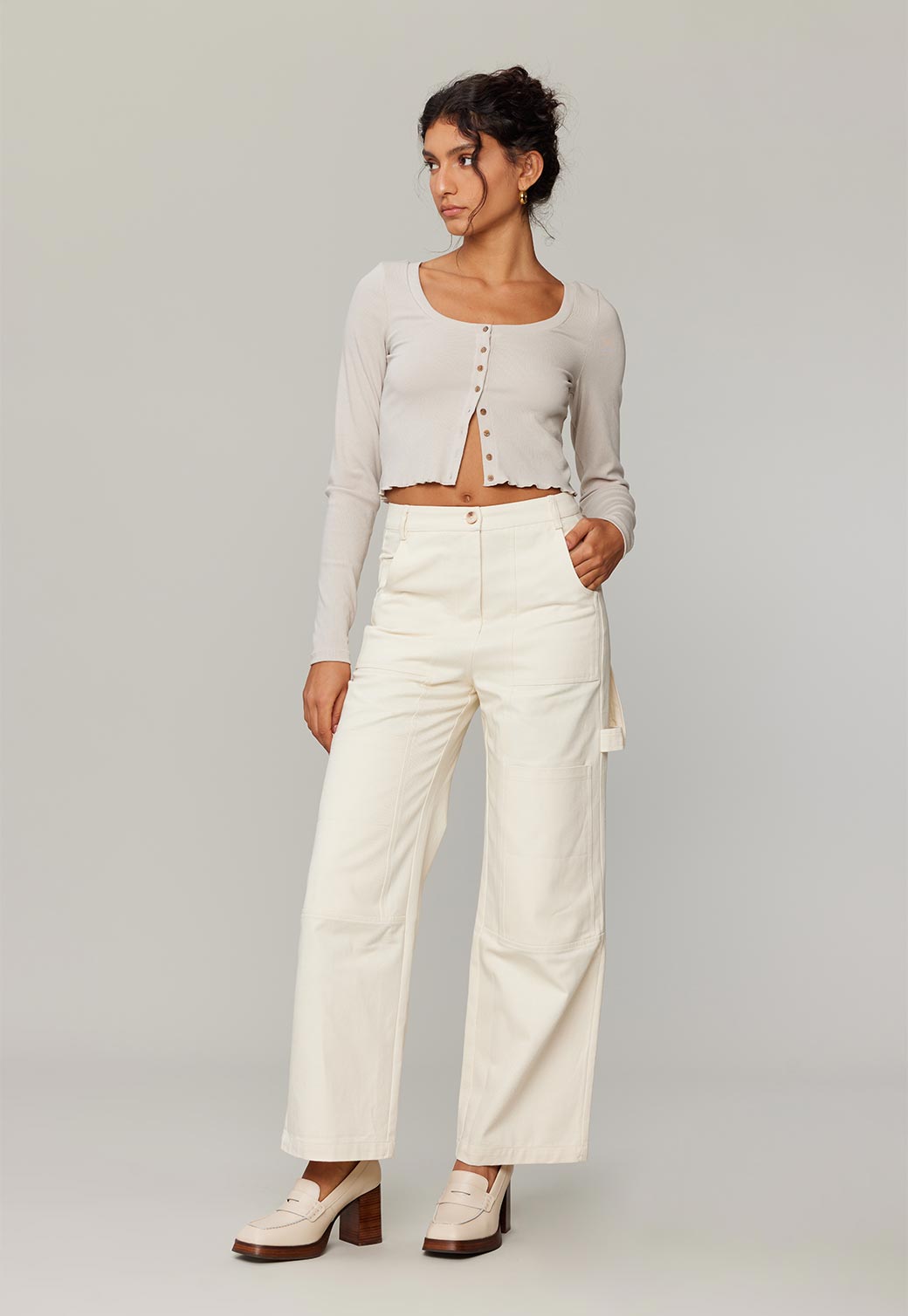 LYLA CARGO PANTS מכנסיים ארוכים