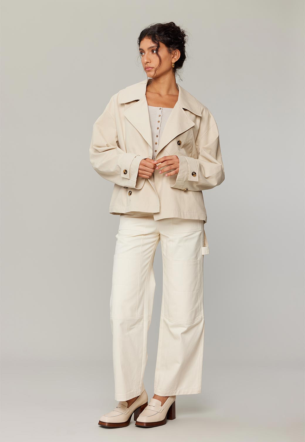 LYLA CARGO PANTS מכנסיים ארוכים