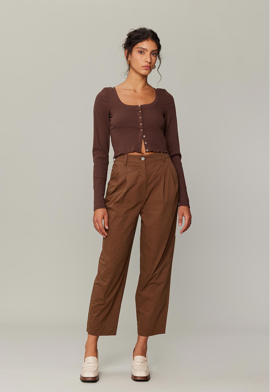 SHIRAN WIDE TROUSERS מכנסיים ארוכים