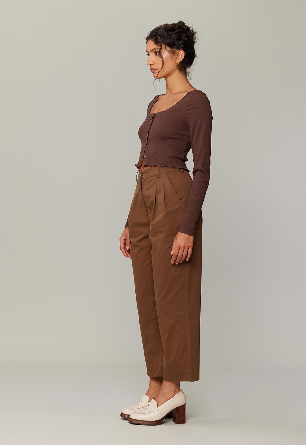 SHIRAN WIDE TROUSERS מכנסיים ארוכים