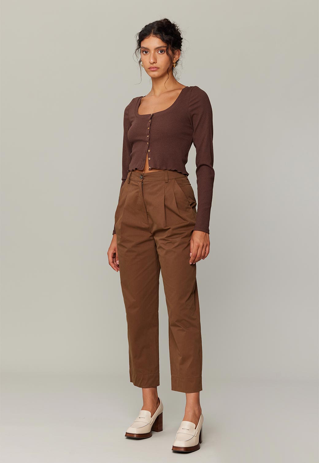 SHIRAN WIDE TROUSERS מכנסיים ארוכים