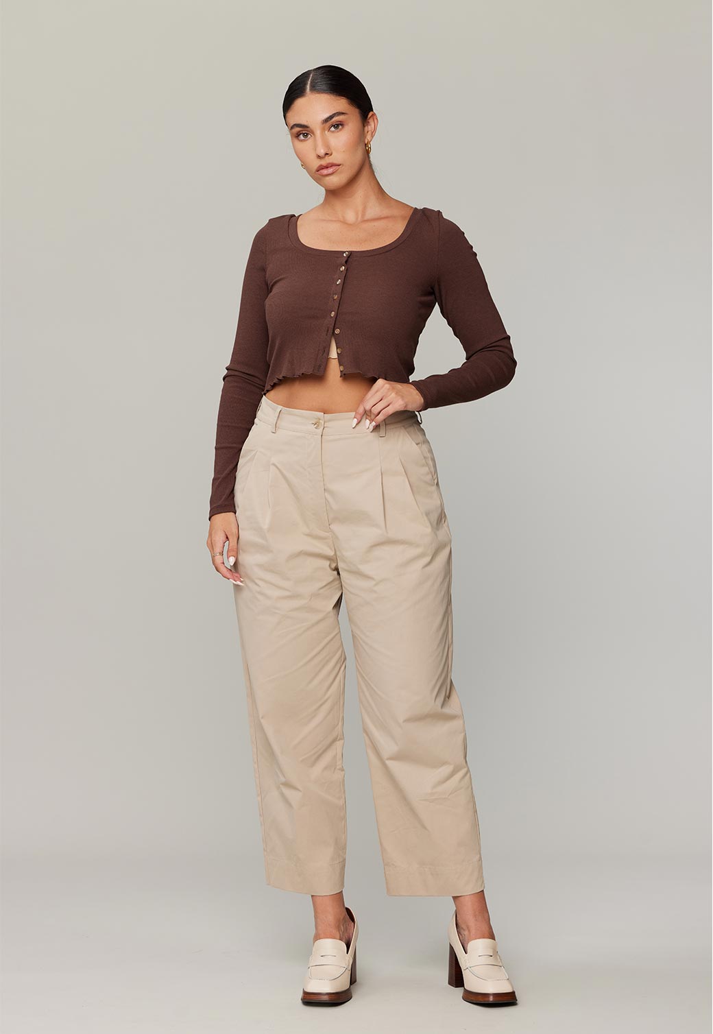 SHIRAN WIDE TROUSERS מכנסיים ארוכים