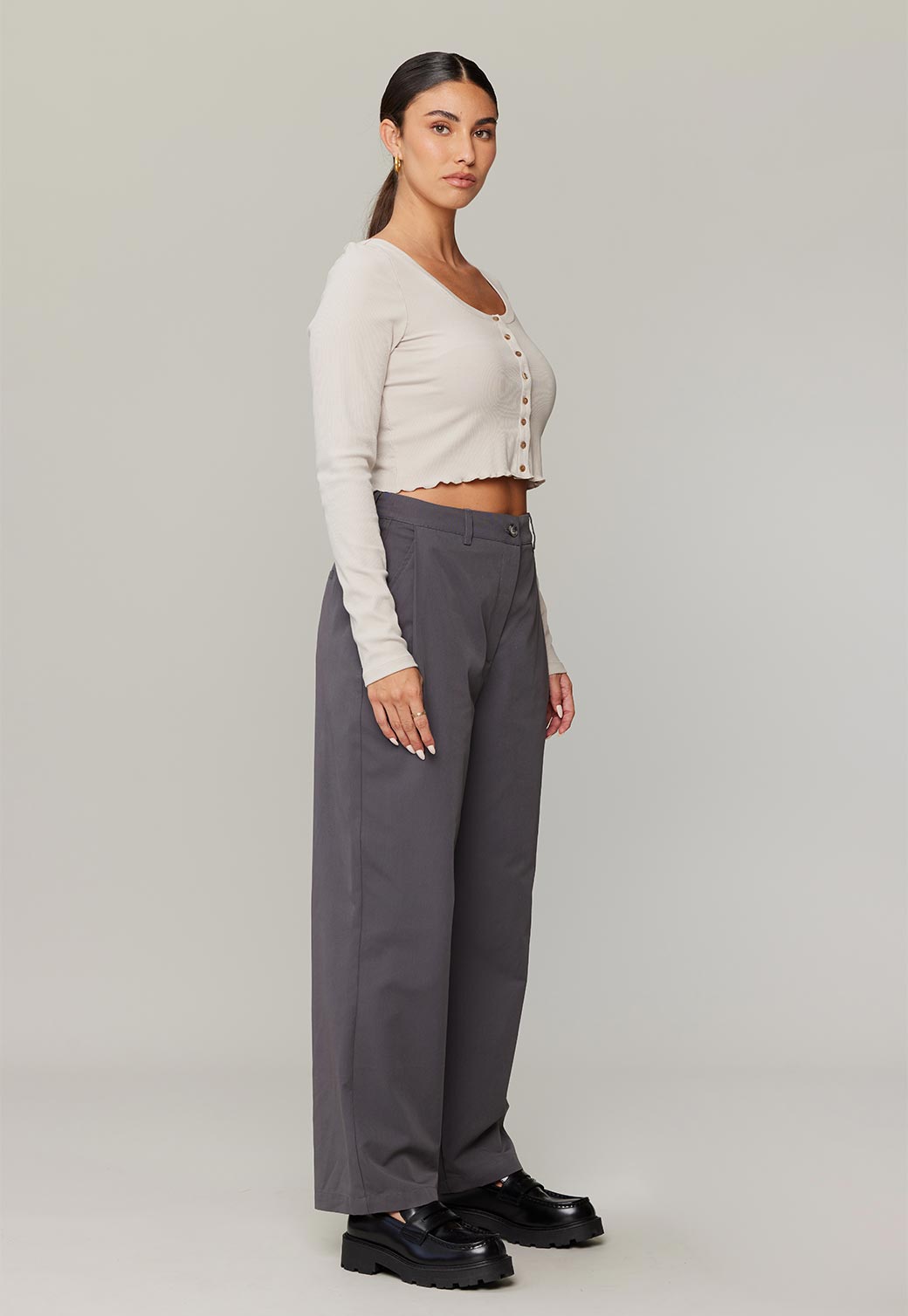 RAMATI SLIM TROUSERS מכנסיים ארוכים