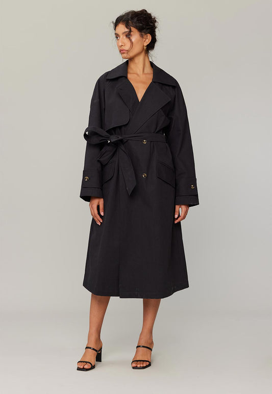 ZOE CLASSIC TRENCH ג'קט