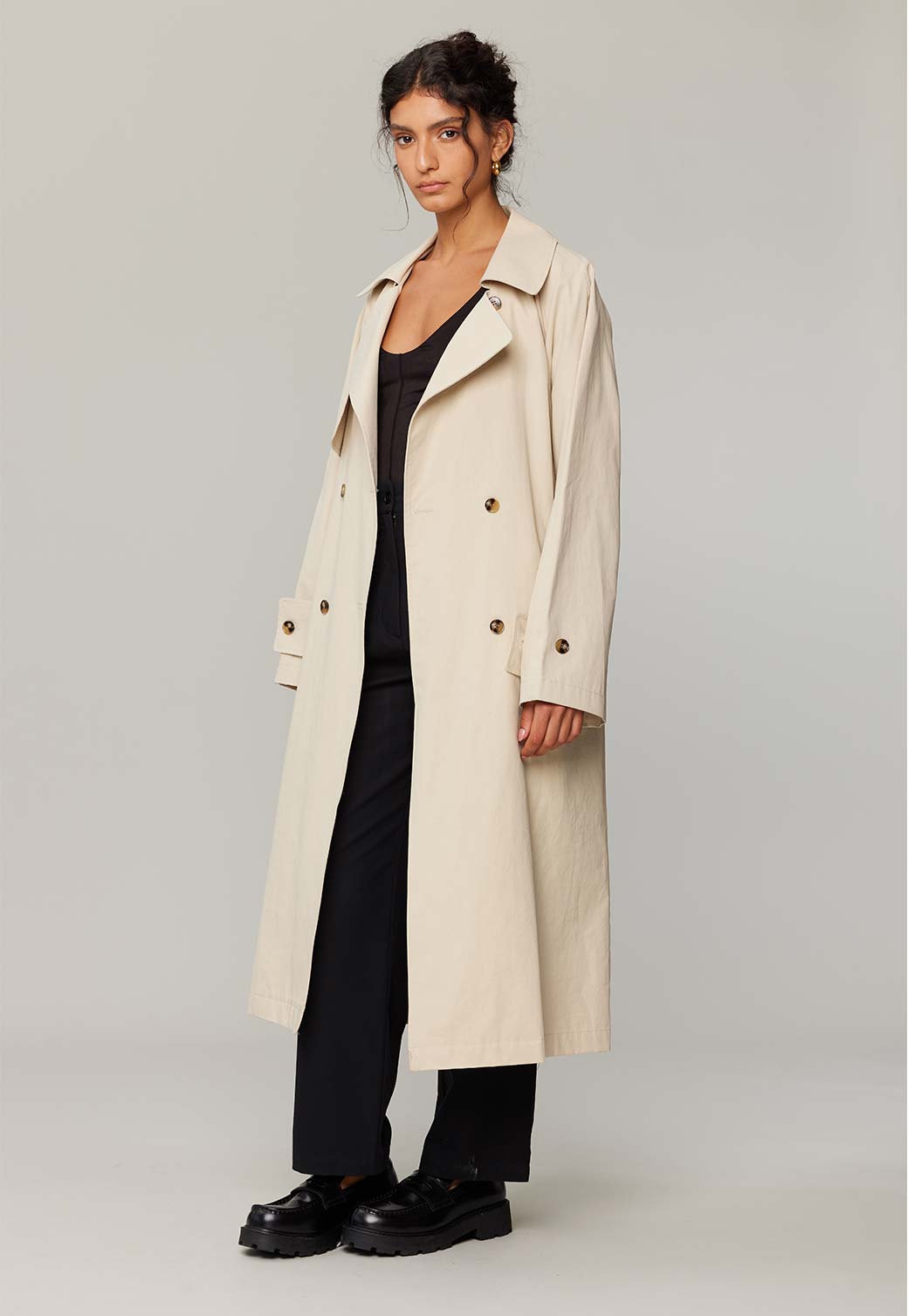 ZOE CLASSIC TRENCH ג'קט