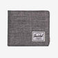 Dim Gray Hank Rfid Raven Crosshatch/Black ארנק HERSCHEL