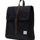 Black תיק גב City Mid HERSCHEL