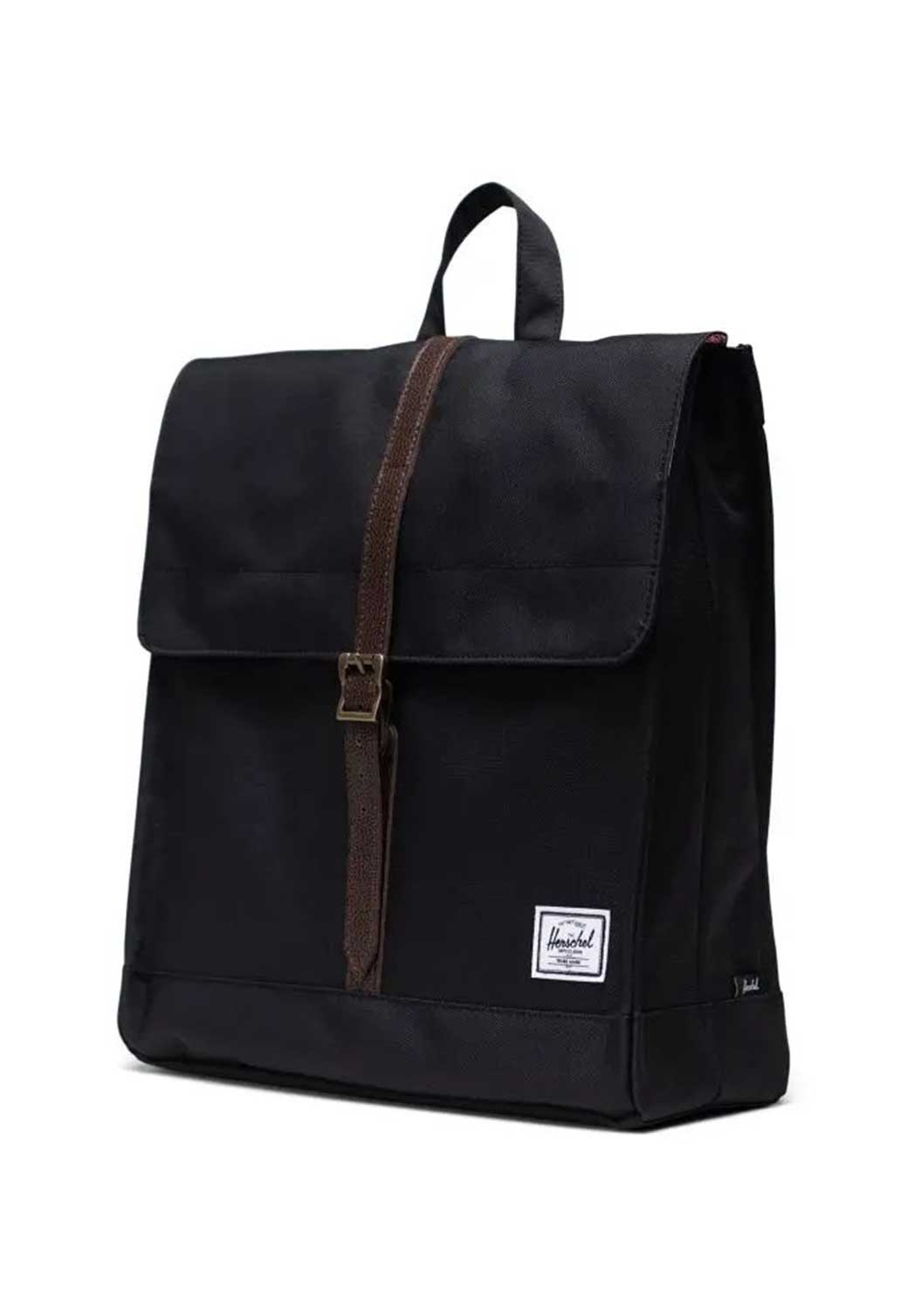 Black תיק גב City Mid HERSCHEL