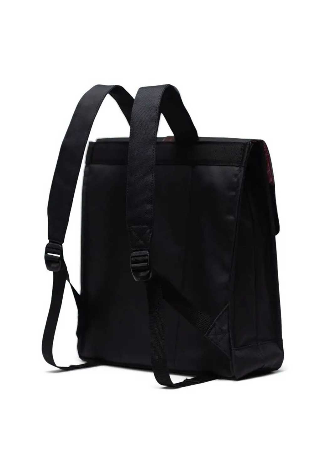 Black תיק גב City Mid HERSCHEL