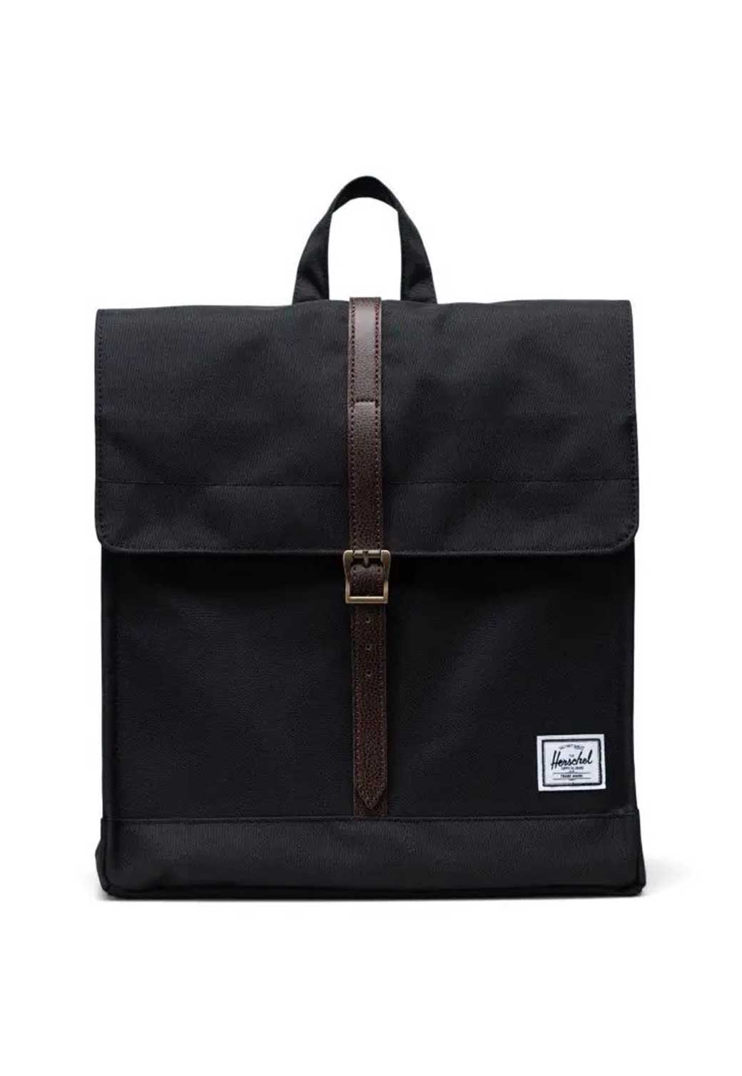 Black תיק גב City Mid HERSCHEL