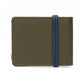 Dark Olive Green ארנק מתקפל בשילוב גומיה HERSCHEL