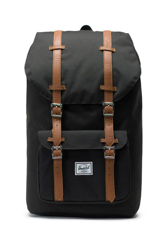 Dark Slate Gray HERSCHEL LITTLE AMERICA MID BACKPACK BLACK תיק גב HERSCHEL