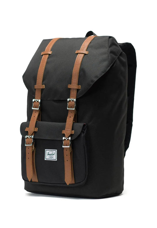 Dark Slate Gray HERSCHEL LITTLE AMERICA MID BACKPACK BLACK תיק גב HERSCHEL