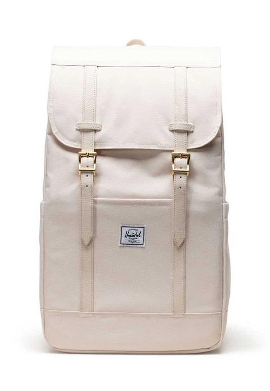 Light Gray HERSCHEL RETREAT SMALL BACKPACK WHITECAP GRAY תיק גב HERSCHEL