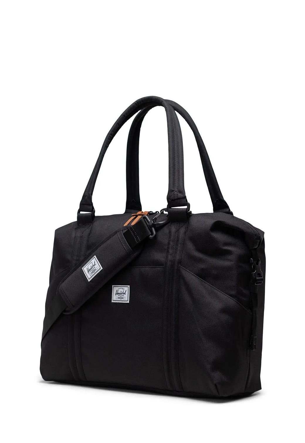 Black STRAND DUFFLE DIAPER BAG BLACK תיק החתלה HERSCHEL