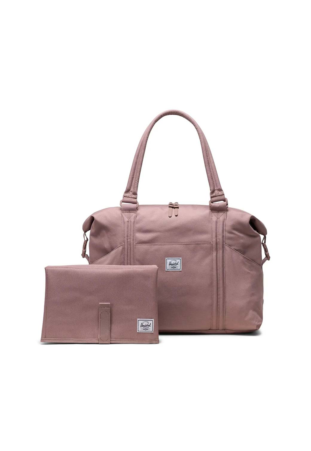 Dim Gray STRAND DUFFLE DIAPER BAG ASH ROSE תיק החתלה HERSCHEL