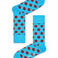 Deep Sky Blue זוג גרביים נקודות HAPPY SOCKS