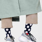 Light Gray זוג גרביים בהדפס נקודות HAPPY SOCKS