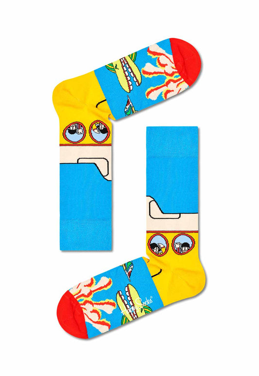 Deep Sky Blue זוג גרביים | THE BEATLES HAPPY SOCKS