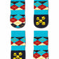 Dark Turquoise גרביים לכלבים HAPPY SOCKS