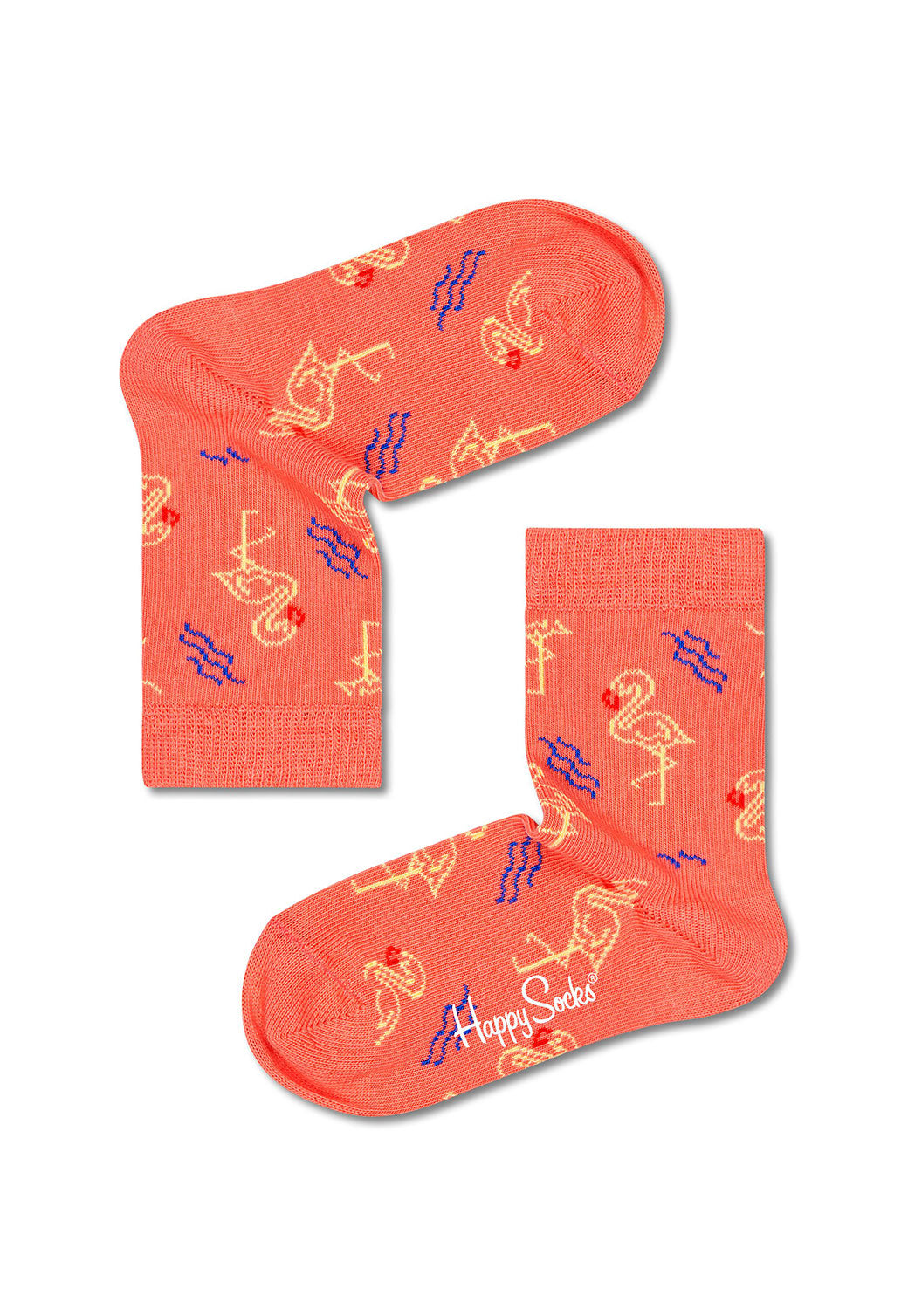 Salmon זוג גרביים FLAMINGO SOCK | ילדים HAPPY SOCKS