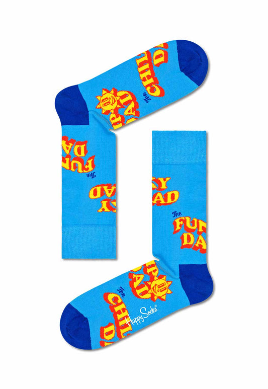 Sandy Brown זוג גרביים Number 1 Dad HAPPY SOCKS