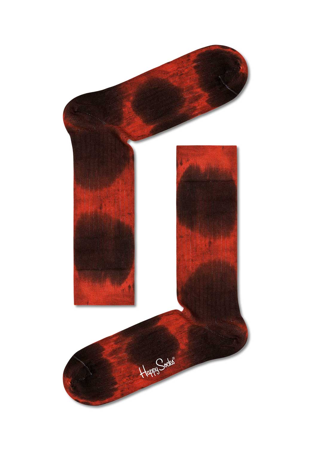 Black זוג גרביים TIE DYE SOCK HAPPY SOCKS