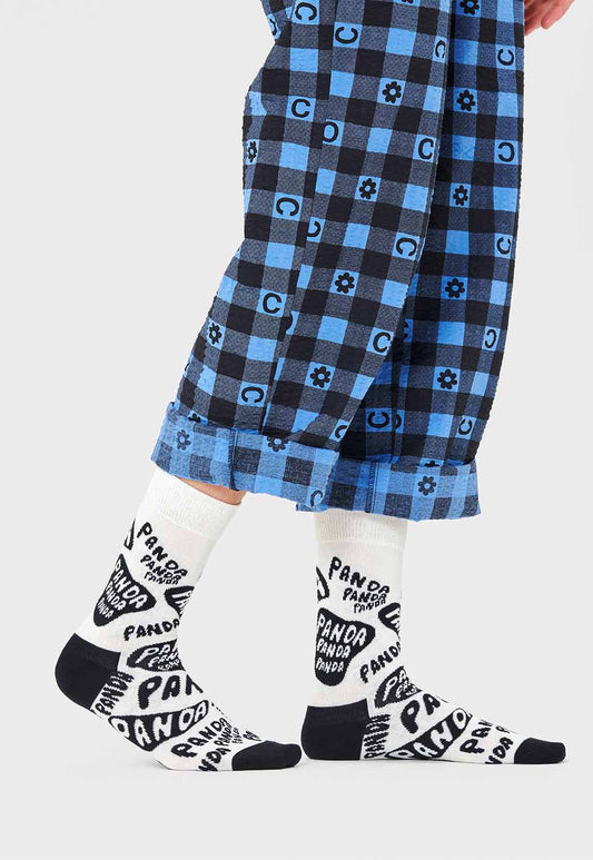 Lavender זוג גרביים WWF HAPPY SOCKS