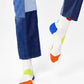 Midnight Blue זוג גרביים SHARING IS CARING HAPPY SOCKS