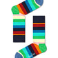 Dark Slate Gray STRIPE SOCK זוג גרביים HAPPY SOCKS