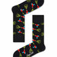 Black מארז גרביים | 24 זוגות HAPPY SOCKS