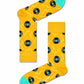 Orange מארז גרביים מארז גרביים בהדפס דיינר | 4 זוגות HAPPY SOCKS