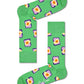 Medium Sea Green מארז גרביים פודיז | 4 זוגות HAPPY SOCKS