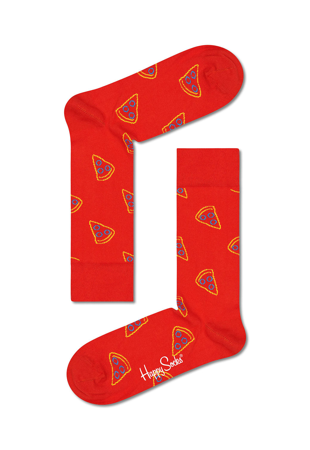 Firebrick מארז גרביים פודיז | 4 זוגות HAPPY SOCKS