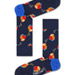 Dark Slate Gray מארז גרביים פודיז | 4 זוגות HAPPY SOCKS