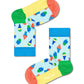 Light Sea Green מארז גרביים גלידה לילדים | 2 זוגות HAPPY SOCKS