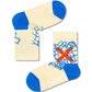 Royal Blue מארז גרביים 4 זוגות WWF | ילדים HAPPY SOCKS